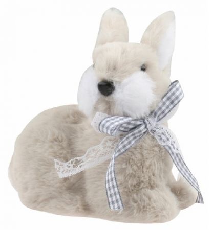 Dekorační Zajíc 13 x 16 x 8 cm na postavení