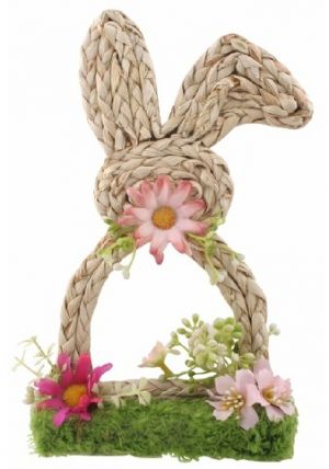 Zajíc na louce 15 x 22,5 x 6 cm na postavení