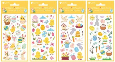 Vodové velikonoční Obtisky na vajíčka 9 x 19 cm