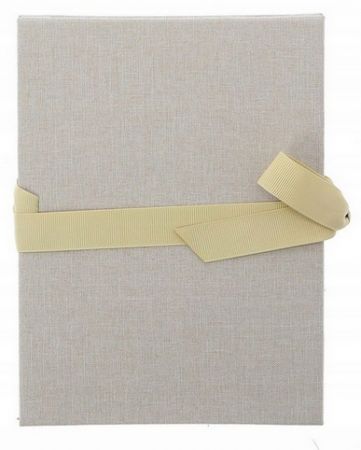 Fotoalbum na zavazování  15x21/12 LP68 LINEN CREAM