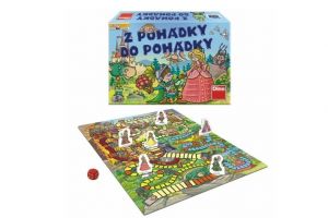 Společenská hra Z pohádky do pohádky v krabičce