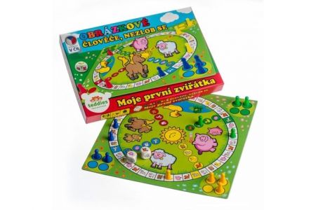 Člověče, nezlob se! obrázkové Moje první zvířátka MPZ