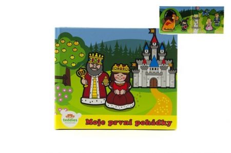 Knížka leporelo Moje první pohádky 13,5x11x1,5cm od 24m+ MPP