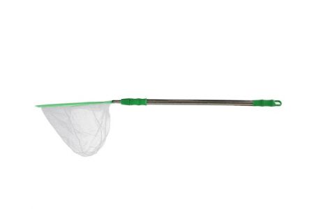 Síťka na hmyz teleskopická kov/plast 67cm průměr 21cm 3 barvy