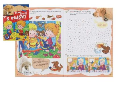 Pracovní sešit Hravá školka s pejsky CZ verze 20x28,5cm