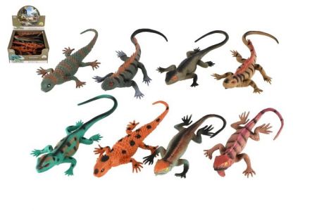 Ještěrka/Ještěr plast 20cm mix druhů