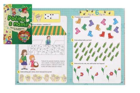 Pracovní sešit Počítej a námi pro školkaře CZ 2.vydání