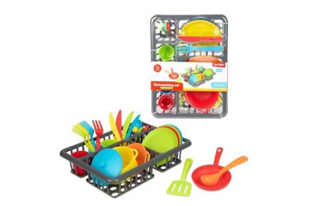 Kuchyňská sada nádobí plast 27ks v blistru