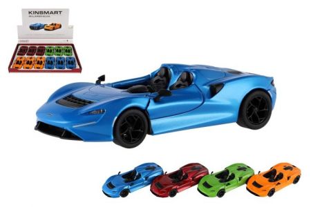 Auto Kinsmart McLaren Elva kov/plast 13cm na zpětné natažení 4 barvy