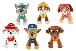 Figurka Tlapková patrola/Paw patrol plyš 6 druhů
