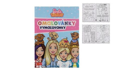 Omalovánky Barbie 20x27,5cm