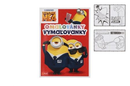 Omalovánky Mimoni 20x27,5cm