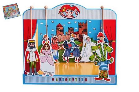 Loutkové divadlo univerzální v krabici 48x42x6cm