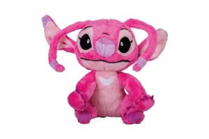 Angel sedící plyš 22cm Stitch růžová