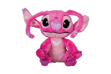 Angel sedící plyš 22cm Stitch růžová