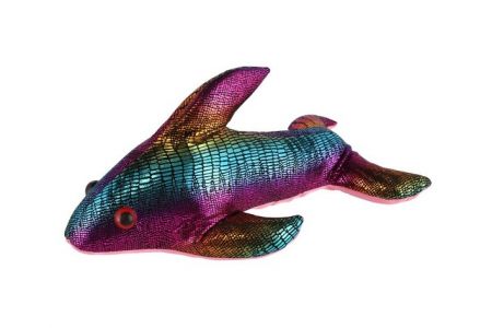 Ryba plněná pískem 1100 g mačkací antistresová látka 25cm v sáčku