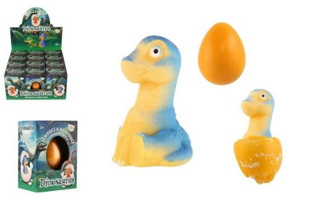 Vejce líhnoucí a rostoucí dinosaurus 6cm v krabičce 8x11x5,5cm