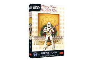 Puzzle Premium Plus: Star Wars - Veselá klonová jednotka 1000 dílků 48x68,3cm v krabici 27