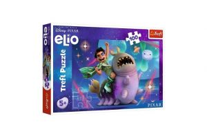 Puzzle Elio a vesmírné dobrodružství 100 dílků 41x27,5cm v krabici 29x19x4cm