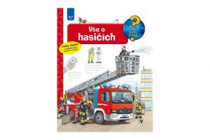 Knížka Vše o hasičích 24x28cm CZ text