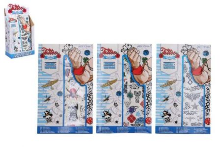 Tetování pro kluky mix druhů v sáčku