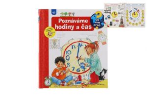 Knížka Poznáváme hodiny a čas 24x28cm