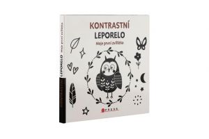Knížka Kontrastní leporelo Moje první zvířátka 15,5x15cm 0m+