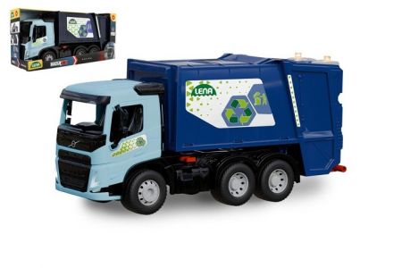 Auto popelářské Volvo Worxx plast 53cm v krabici 55x26x20cm