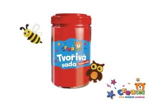 Tvořivá sada created v plastové dóze 12x21cm