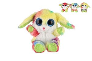 Zajíc duhový sedící plyšový 15cm 0m+