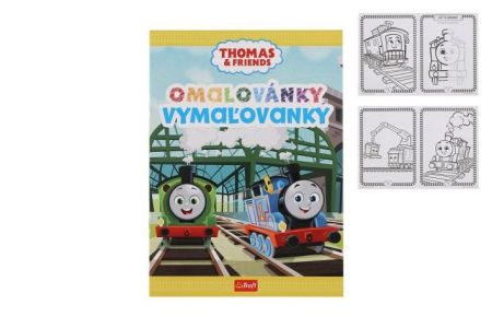 Omalovánky Mašinka Tomáš 20x27,5cm