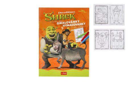 Omalovánky Shrek 20x27,5cm