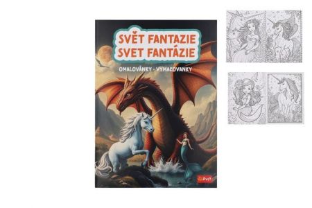 Omalovánky Svět fantazie 20x27,5cm