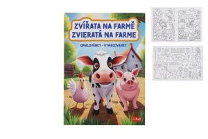 Omalovánky Zvířata na farmě 20x27,5cm