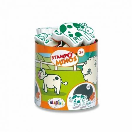 Razítka dětská - Razítka Aladine Stampo Minos Domácí zvířátka