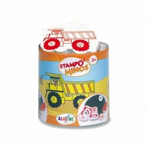 Razítka dětská - Razítka Aladine Stampo Minos Na stavbě