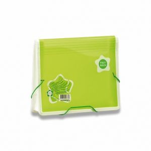 Aktovka Poly Rock A5 zelená