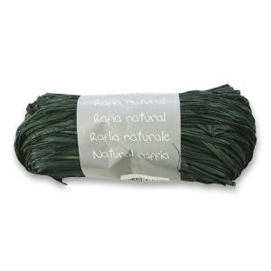 Přírodní Rafia CF klubko 50g, zelená