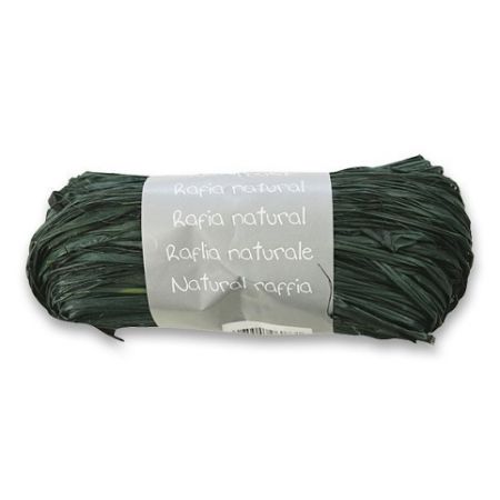 Přírodní Rafia CF klubko 50g, zelená