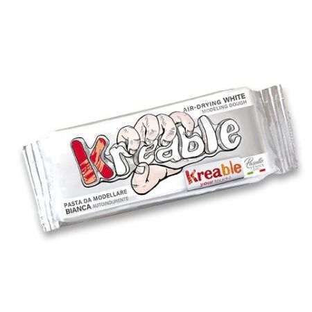 Modelovací hmota Krea 500g BÍLÁ