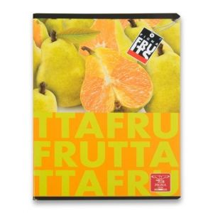 Školní sešit šitý A5 linka Fruits