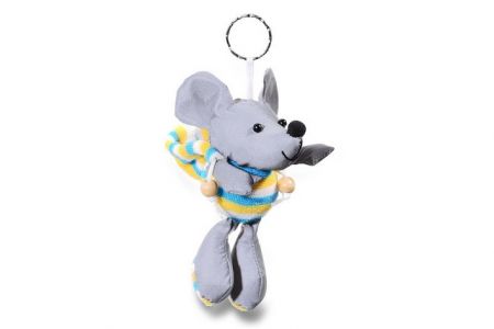 Přívěsek reflexní 3D MYŠ