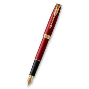 PARKER ROYAL SONNET Red GT plnicí pero Hrot M (plnící) PP