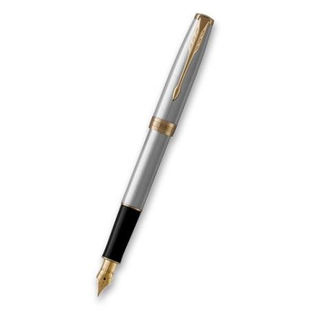 PARKER ROYAL SONNET Stainless Steel GT plnicí pero Hrot M (plnící) PP