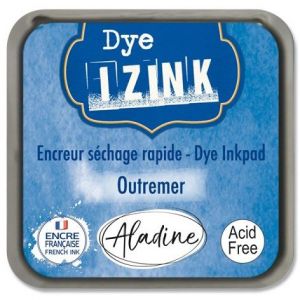 Inkoustový polštářek rychleschnoucí ALADINE IZINK sv.modrý