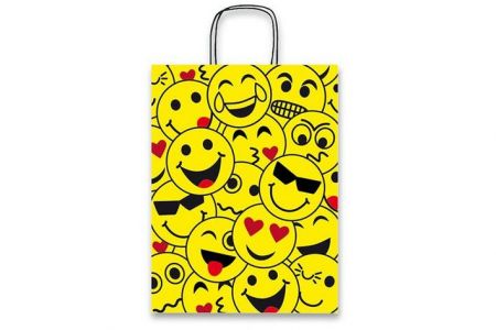 Papírová taška SADOCH Emoji M 360x120x410mm