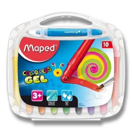 Gelové pastelky MAPED Color Peps Gel 10ks