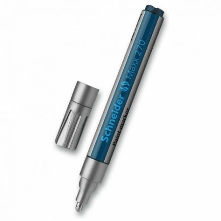 SCHNEIDER Permanentní lakový popisovač "Maxx 270", stříbrná, 1-3mm