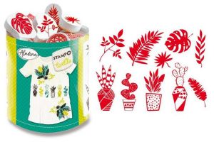 Razítka Aladine Stampo Textile Rostliny