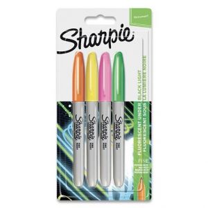 Permanentní popisovač Sharpie Fine neonové barvy 4ks